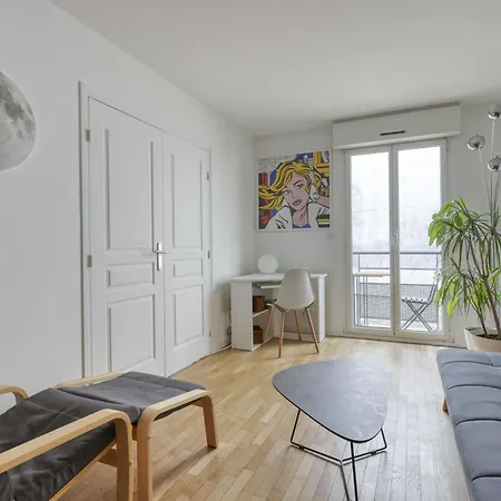 아파트 Le Feutrier - Au Pied De Montmartre *