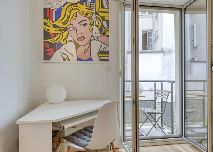 아파트 Le Feutrier - Au Pied De Montmartre